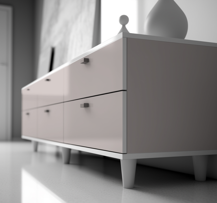 Pellicola adesiva - Grigio pastello - TenStickers