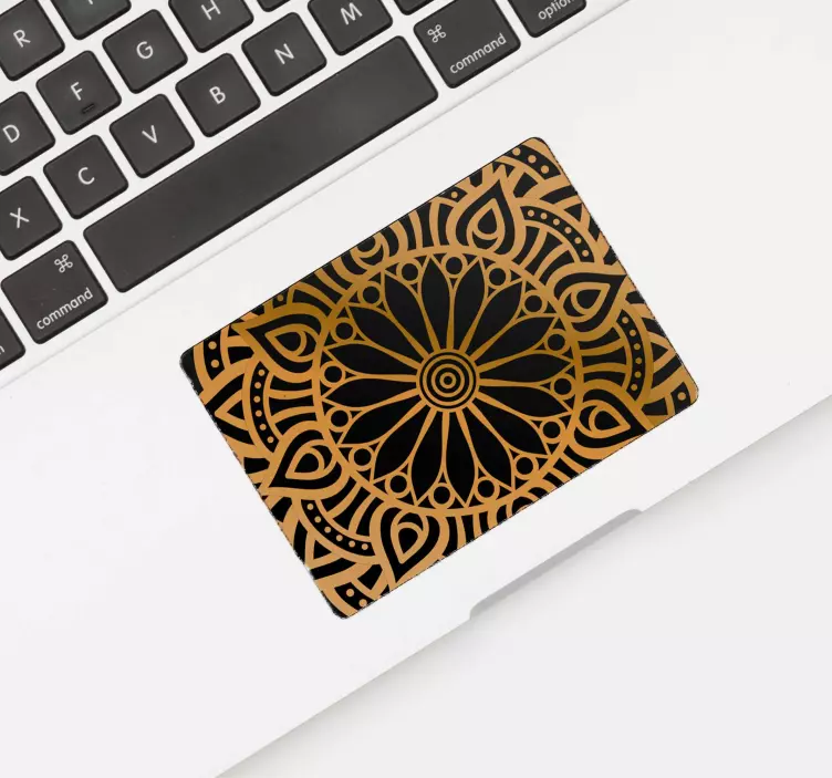 Adesivo per pc touchpad mandala - TenStickers