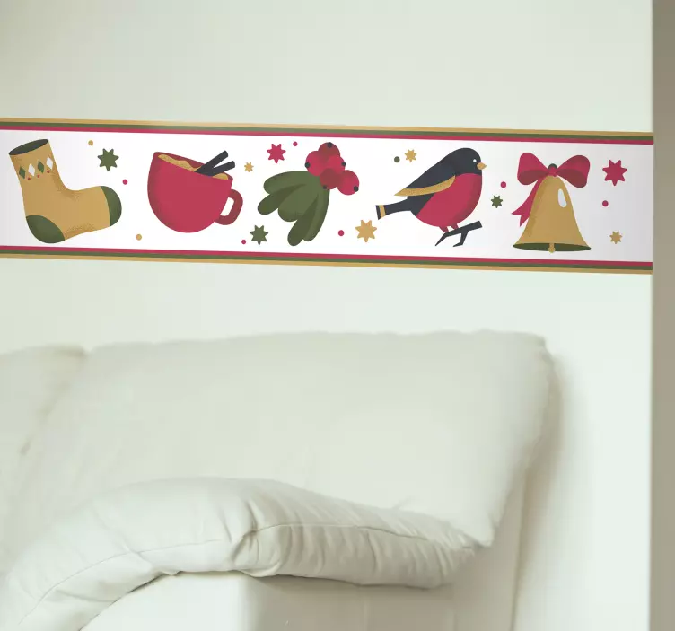 Adesivo murale tema natalizio - TenStickers