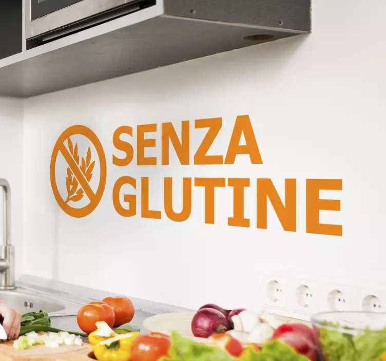 Adesivo per alimenti senza glutine - TenStickers