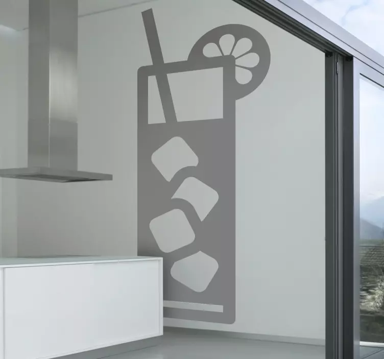 Adesivo decorativo bevanda rinfrescante - TenStickers