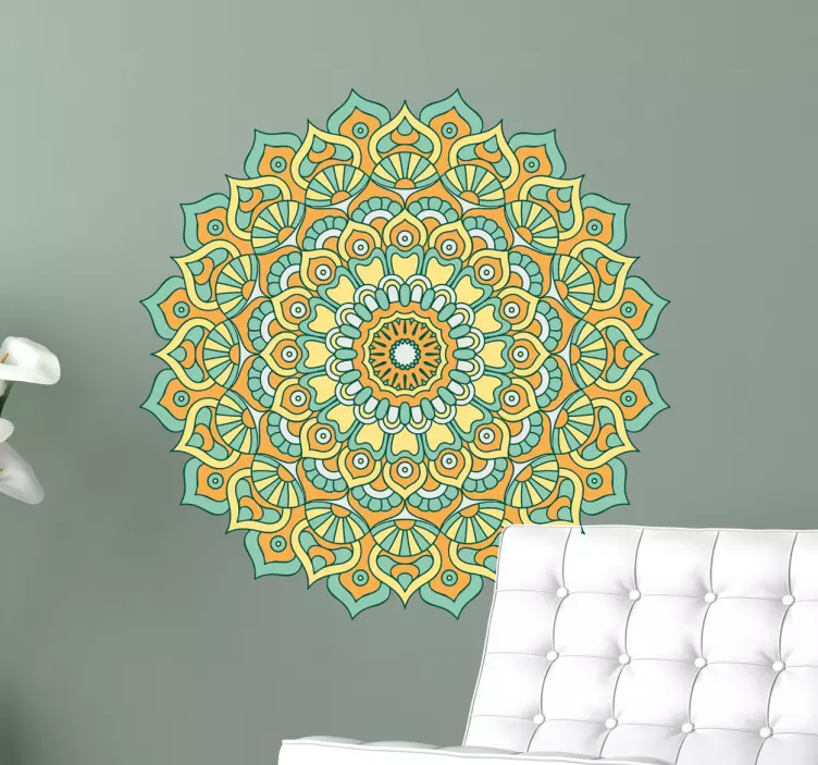 Adesivo decorativo boho colore - TenStickers