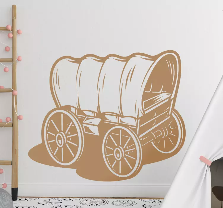 Adesivo decorativo carro d'epoca - TenStickers