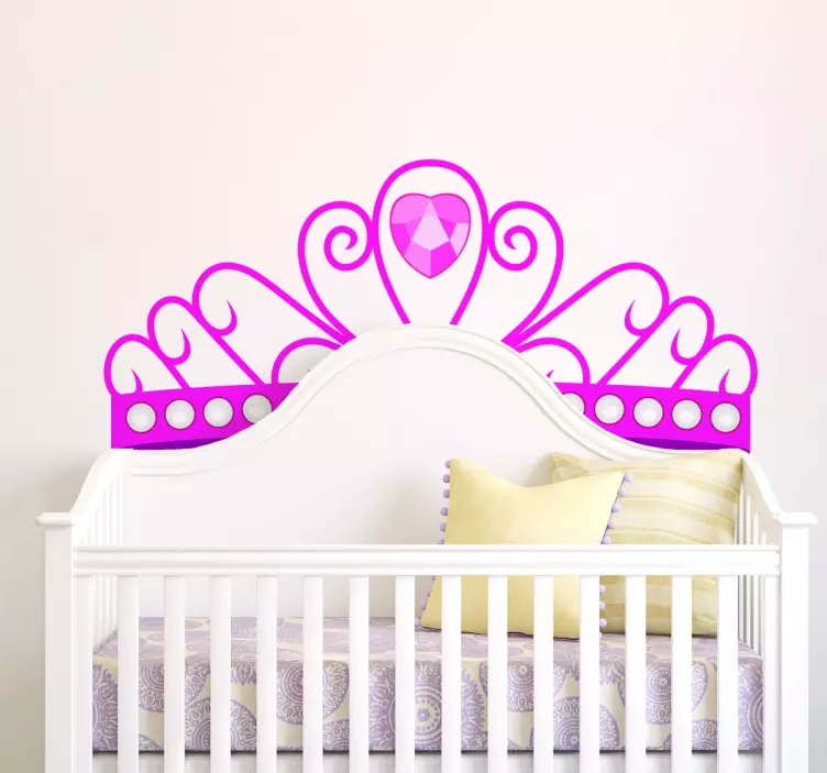Adesivo decorativo corona stlizzata - TenStickers