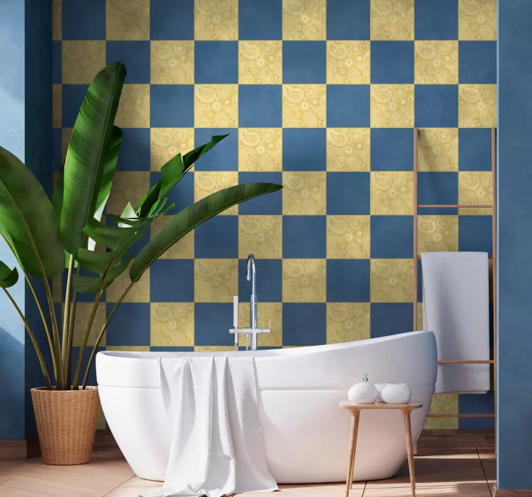 Adesivo decorativo eleganti motivi paisley - TenStickers