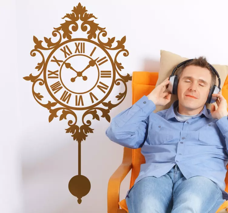 Adesivo decorativo lancette orologio - TenStickers