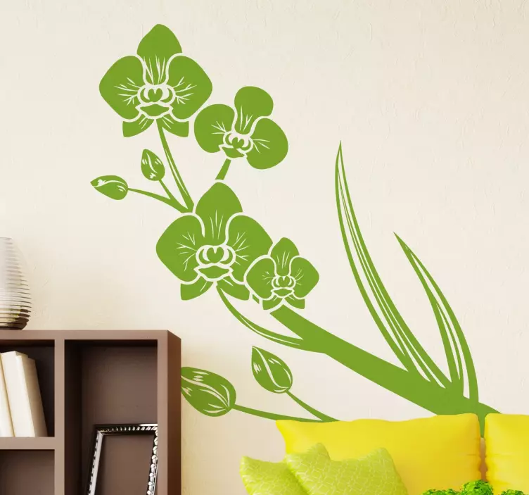 Adesivo decorativo orchidee - TenStickers
