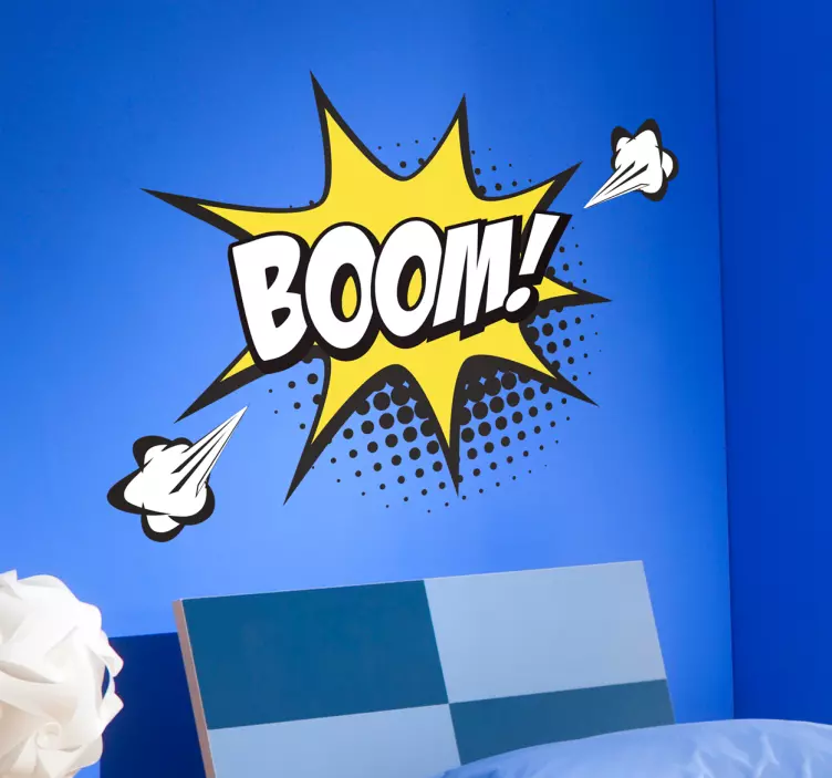 Adesivo decorativo pop art Boom - TenStickers