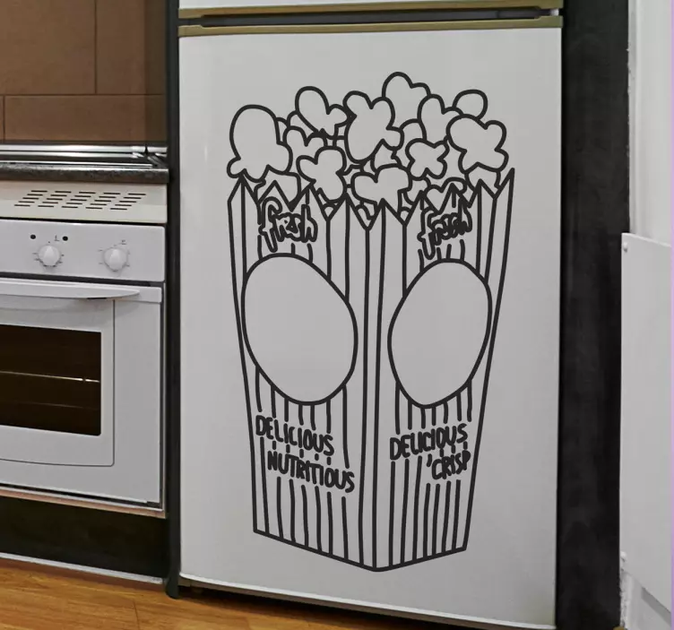 Adesivo decorativo Popcorn - TenStickers