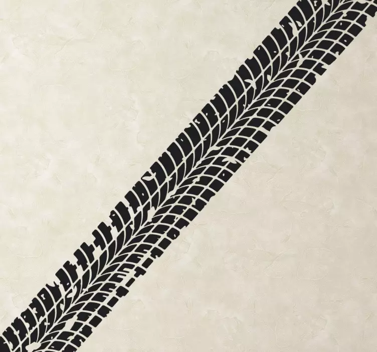 Adesivo decorativo segno pneumatico - TenStickers