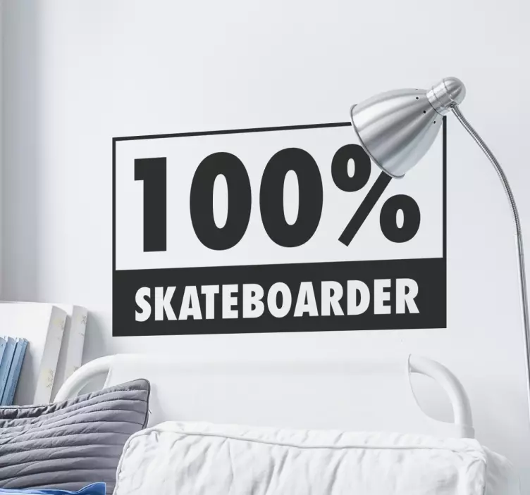 Adesivo decorativo skateboarder - TenStickers