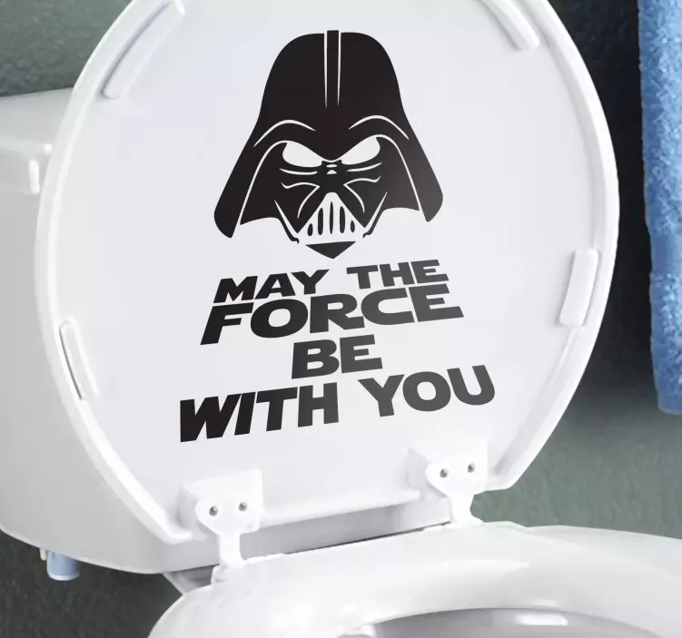 Adesivo bagno decorativo Star Wars - TenStickers
