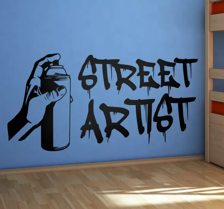 Adesivo decorativo street artist - TenStickers