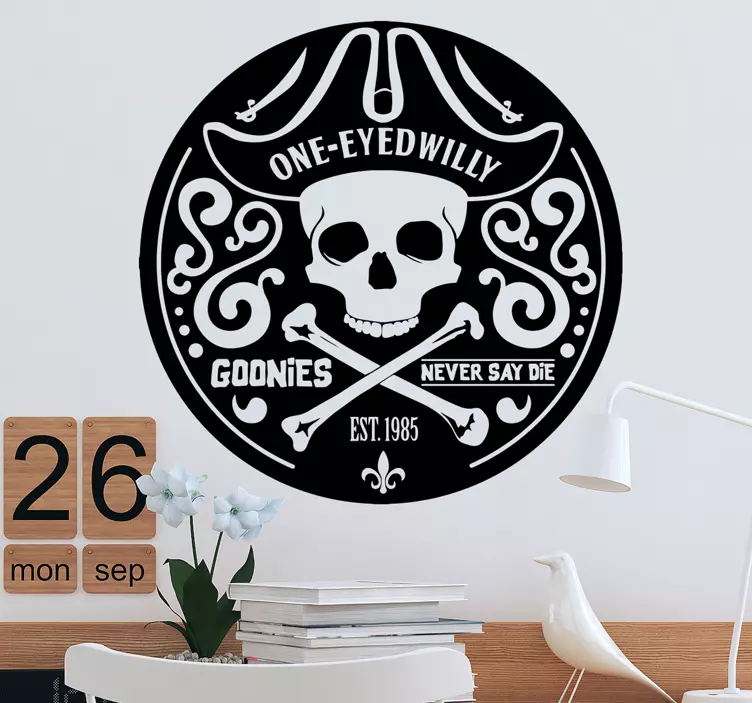 Adesivo decorativo Willy l'Orbo Goonies - TenStickers