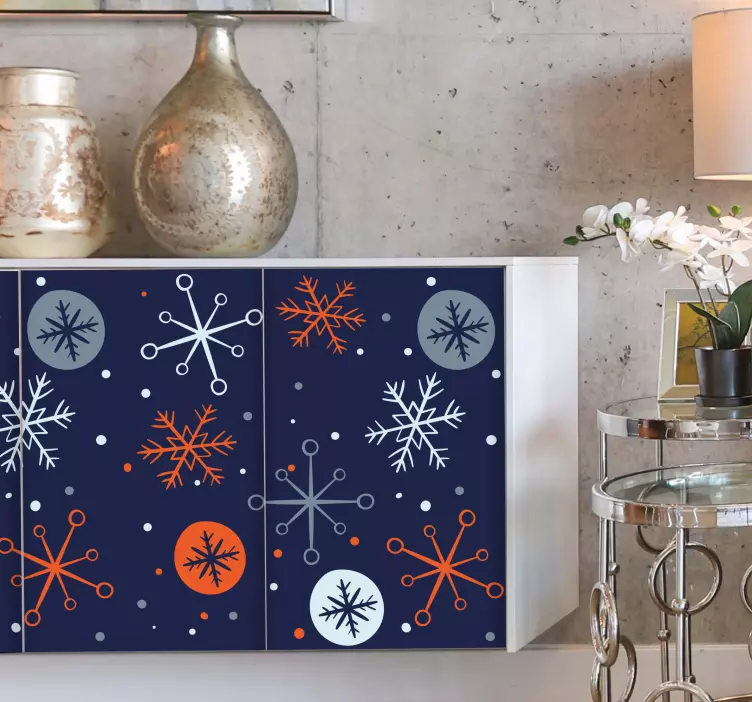 Adesivo disegno del modello invernale - TenStickers