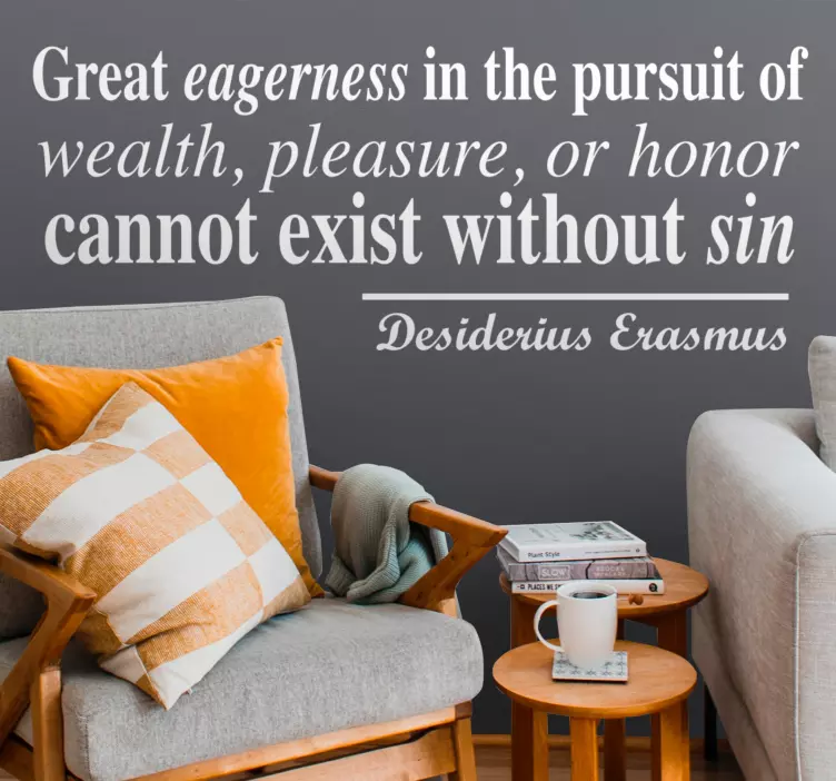 Adesivo frase celebre frase motivazionale riflessiva - TenStickers