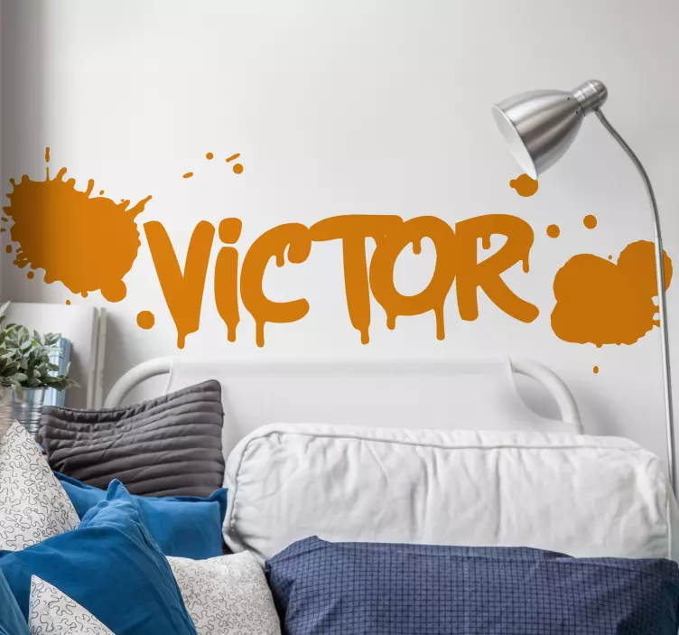 Adesivo frase personalizzazione per stanza - TenStickers