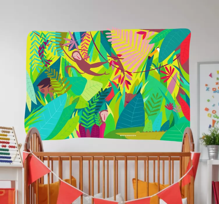 Adesivo Libro della Giungla - TenStickers