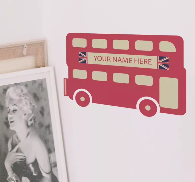 Adesivo London Bus - TenStickers