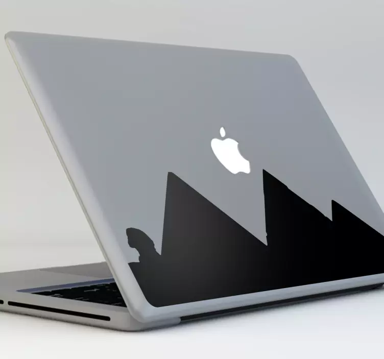 Adesivo per Macbook silhouette Egitto - TenStickers