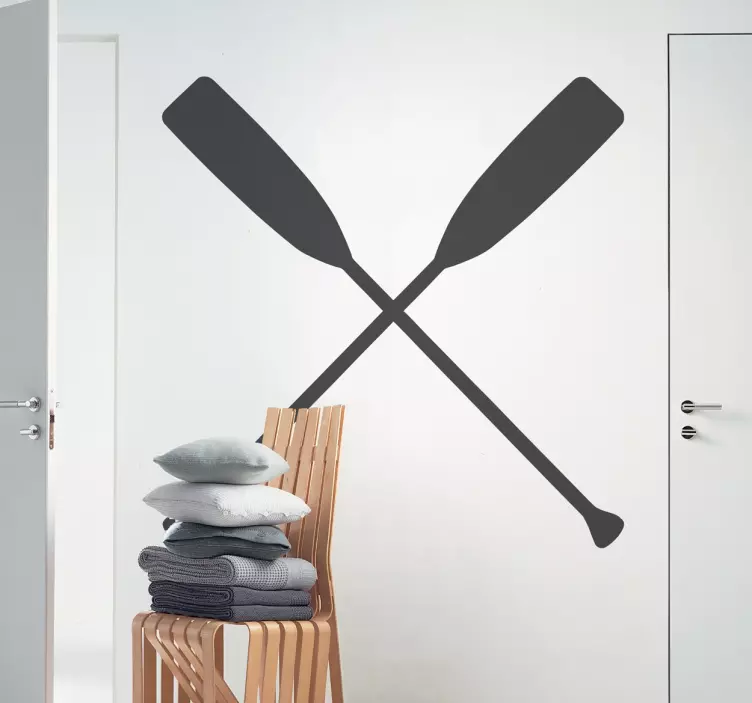 Adesivo marino remi monocolore - TenStickers