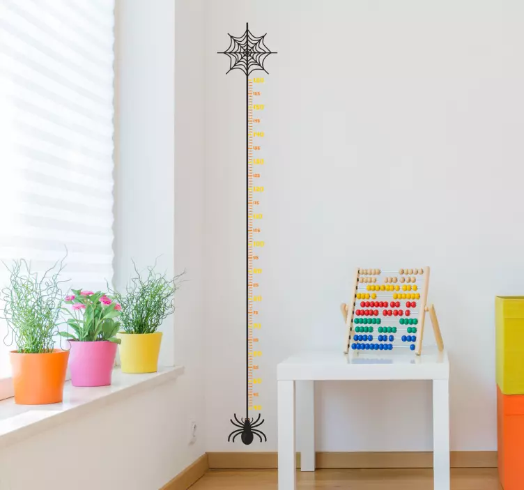 Adesivo metro Halloween ragno - TenStickers