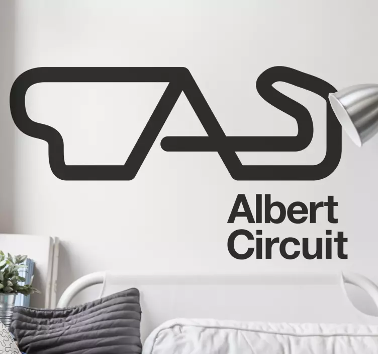 Adesivo moto circuito personalizzabile - TenStickers
