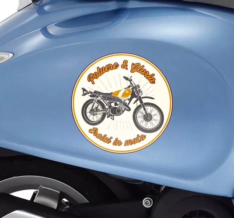 Adesivo moto Eroica - TenStickers