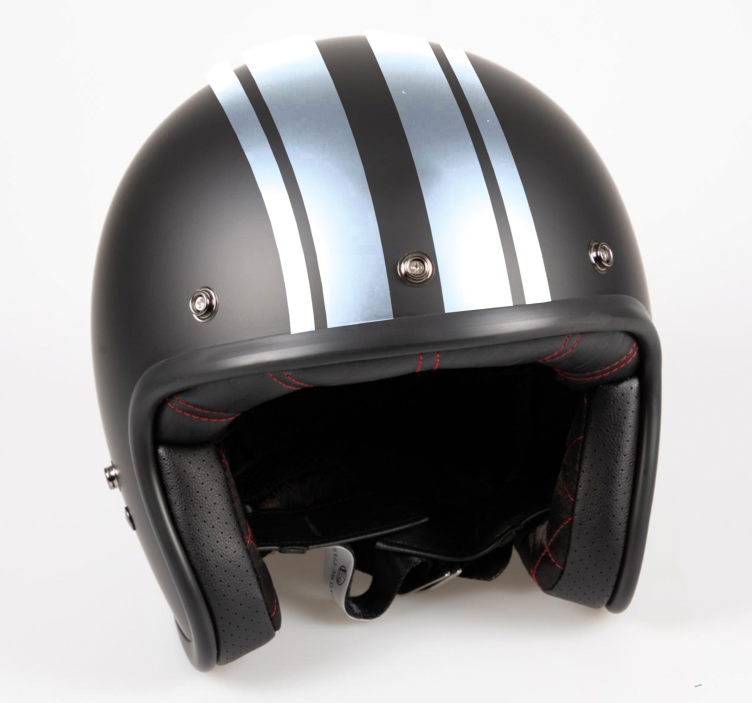 Adesivo moto linee da corsa monocolore - TenStickers