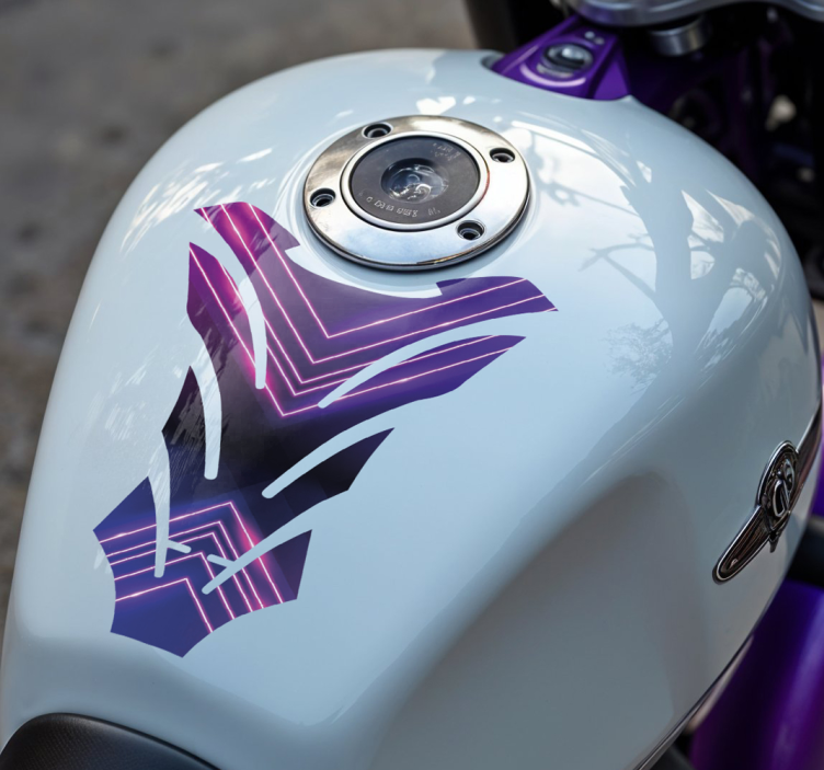 Adesivo moto neon - TenStickers