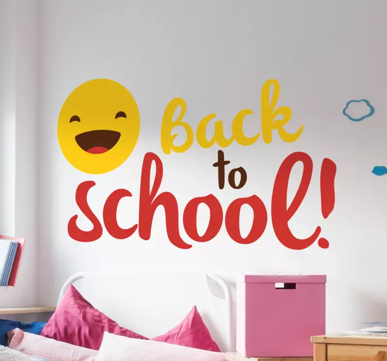 Adesivo murale Back to School - TenStickers
