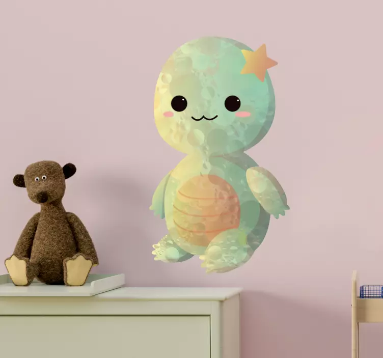 Adesivo murale bambini carina creatura neonata - TenStickers