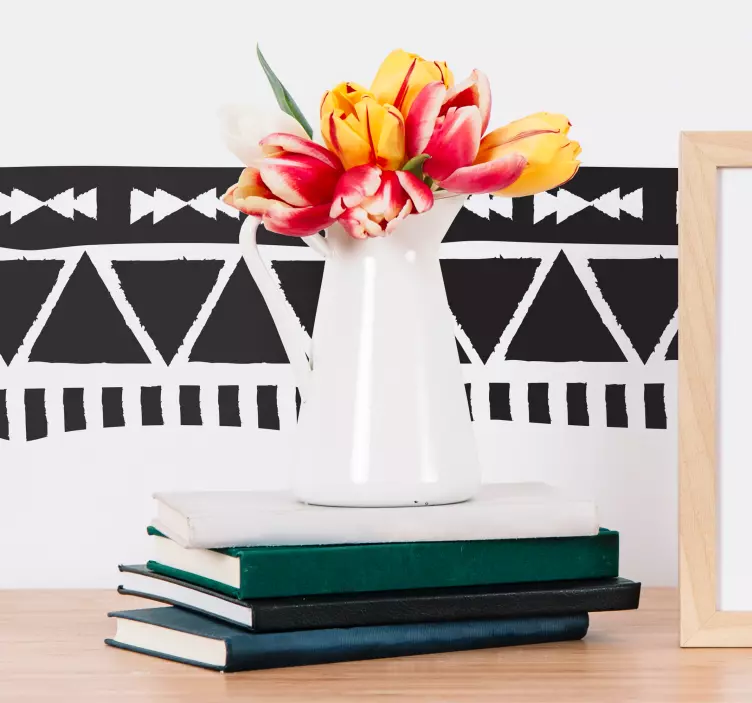 Adesivo murale camera da letto stile azteco - TenStickers