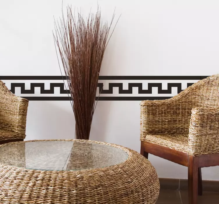 Adesivo mural soggiorno camera da letto stile egiziano - TenStickers