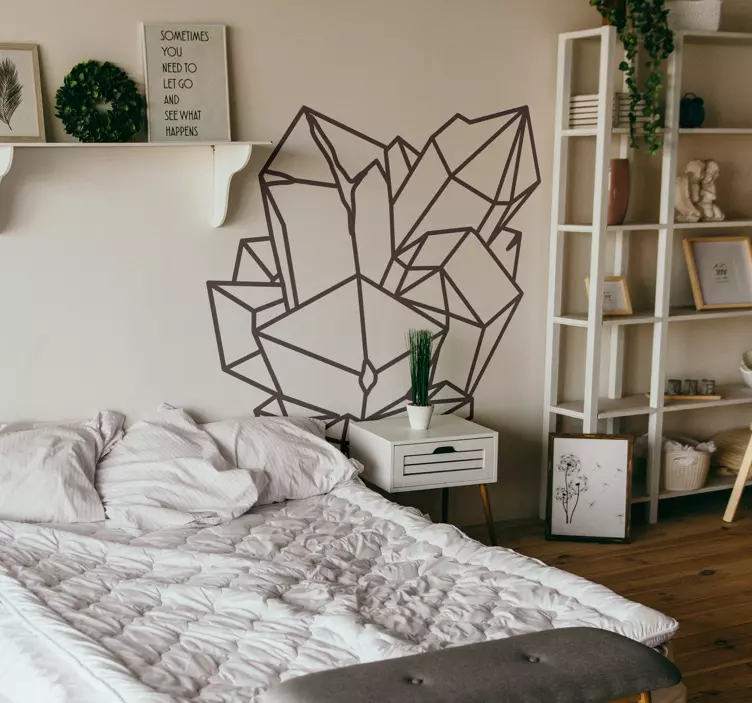 Adesivo murale con linee nere - TenStickers