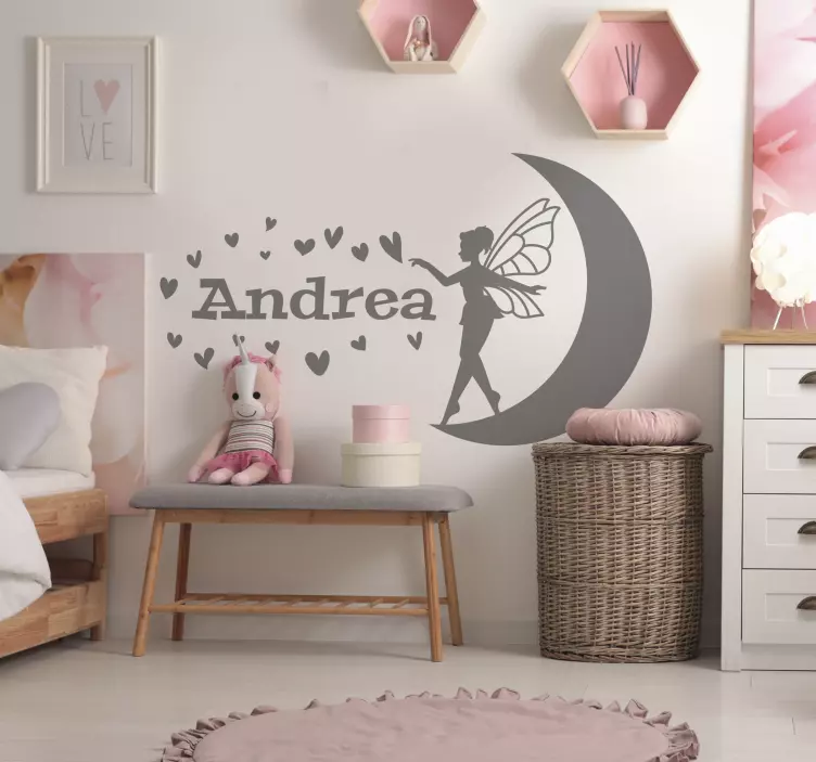 Adesivo fata che diffonde amore - TenStickers