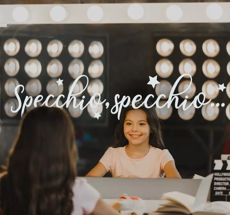 Splendida adesivo specchio delle mie brame - TenStickers