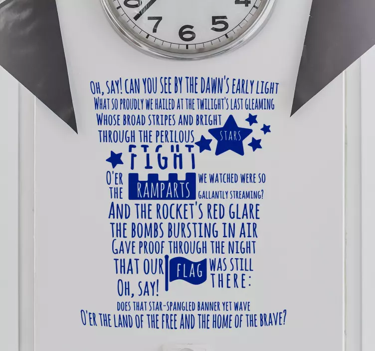 Adesivo frase celebre la prima luce dell'alba - TenStickers