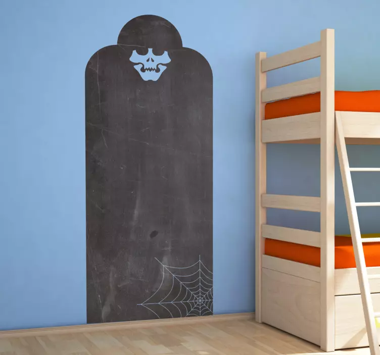 Adesivo murale lavagna sarcofago - TenStickers