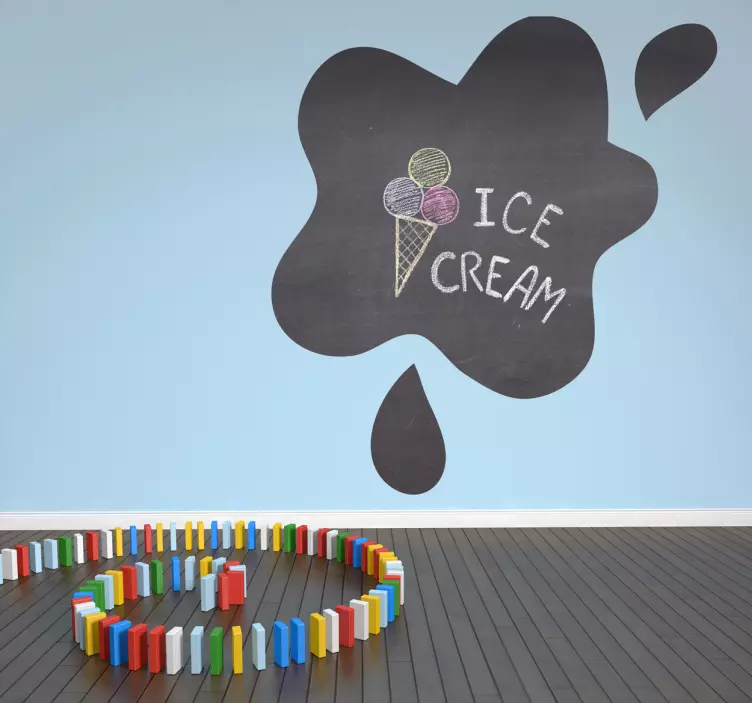 Adesivo murale lavagna schizzo - TenStickers