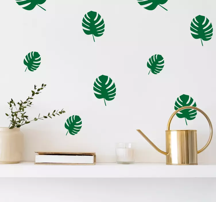 Adesivo murale Monstera Deliciosa - TenStickers