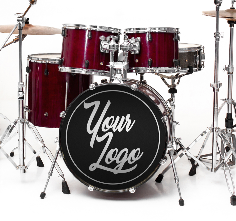 Adesivo pelli per grancassa personalizzate - TenStickers