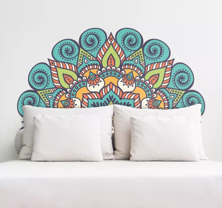 Adesivo murale con effetto mandala - TenStickers