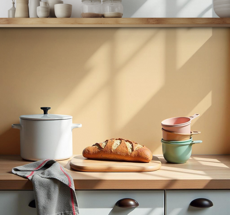 Stencil posate paraschizzi colori semplici - TenStickers