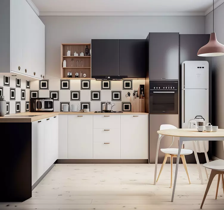 Adesivo quadrati per piastrelle - TenStickers