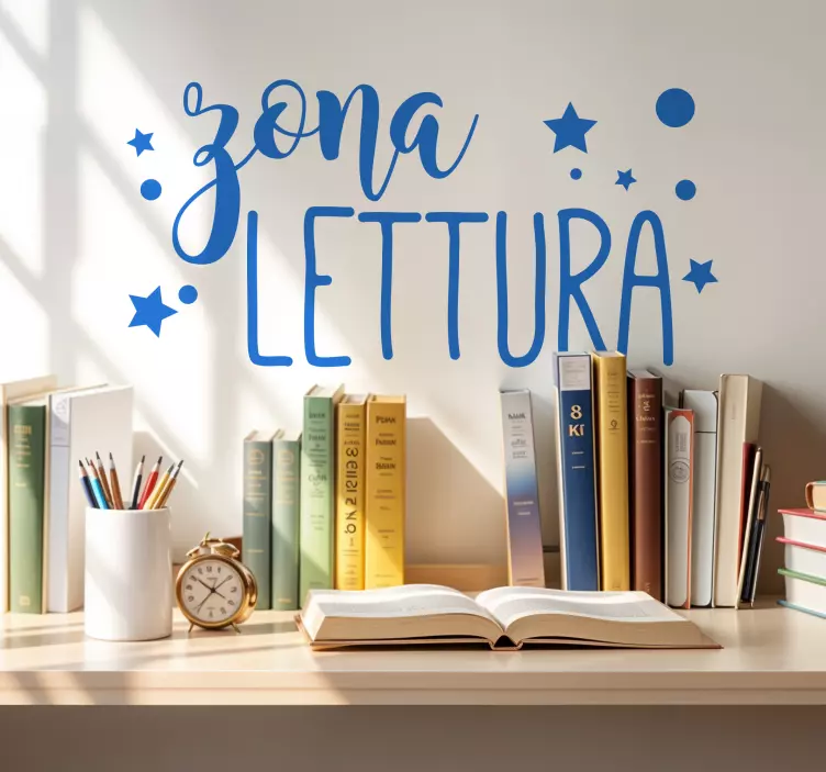 Adesivo murale camera ragazzi zona lettura - TenStickers