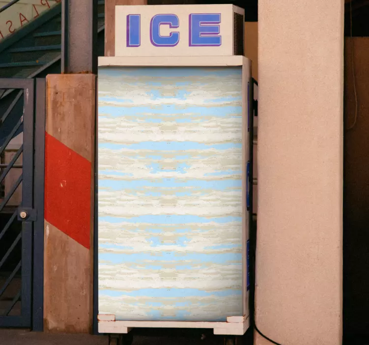 Adesivo murale rugby motivo costiero fresco - TenStickers