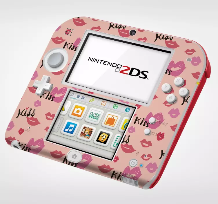 Adesivo murale rugby skin nintendo 2ds a tema bacio - TenStickers