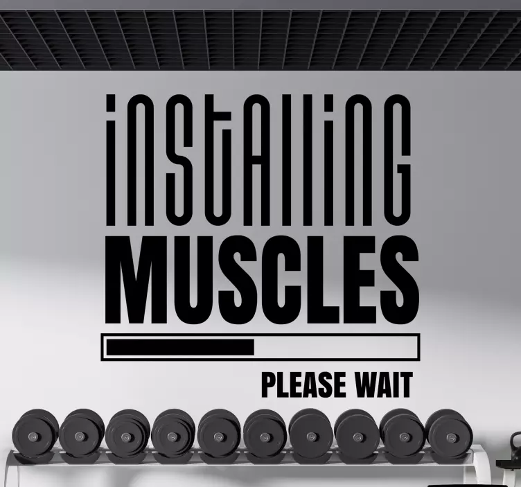 Adesivo sportivo Carico muscolare - TenStickers