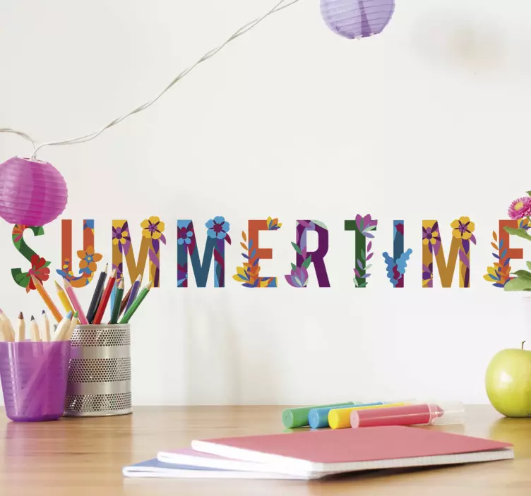 Adesivo murale summertime - TenStickers